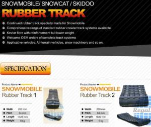 Wholesale Snowmobile Rubber Track from china suppliers