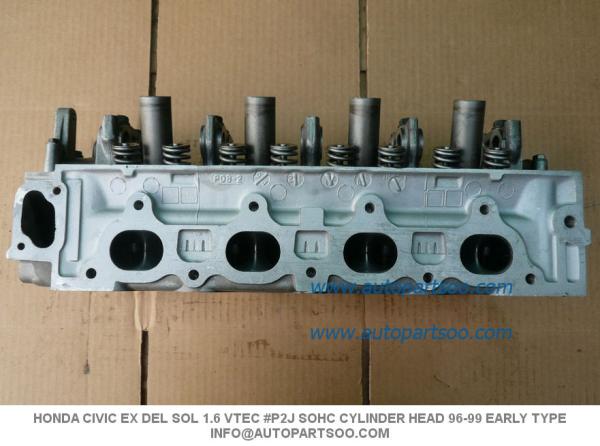 # P2J SOHC TAPA DE CILINDRO 96-99 EARLY TYPE NO CORE HONDA CIVIC EX DEL SOL 1.6
