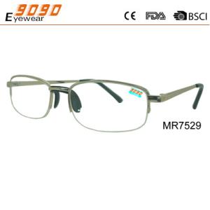 Wholesale Men and women's retro temperament fashionable metal reading glasses from china suppliers