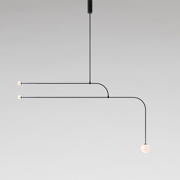 Geometric Led Chandeliers Dining room Bar Long tube Chandelier lustre suspension