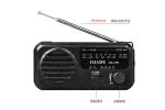 Environmentally Friendly Rechargeable FM Radio Portable 88MHz LED light