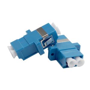 Wholesale Lc Upc Singlemode Duplex Fiber Optic Cable Adapter / Fiber Optic Coupler Durable from china suppliers