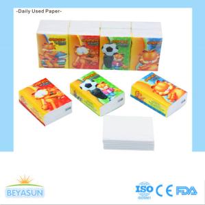 Wholesale 3 Ply 14GSM Pocket Pack Facial Tissue for Travel from china suppliers