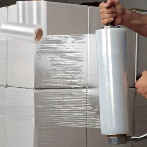Wholesale Packaging LLDPE Industrial Stretch Film Roll Transparent Film from china suppliers