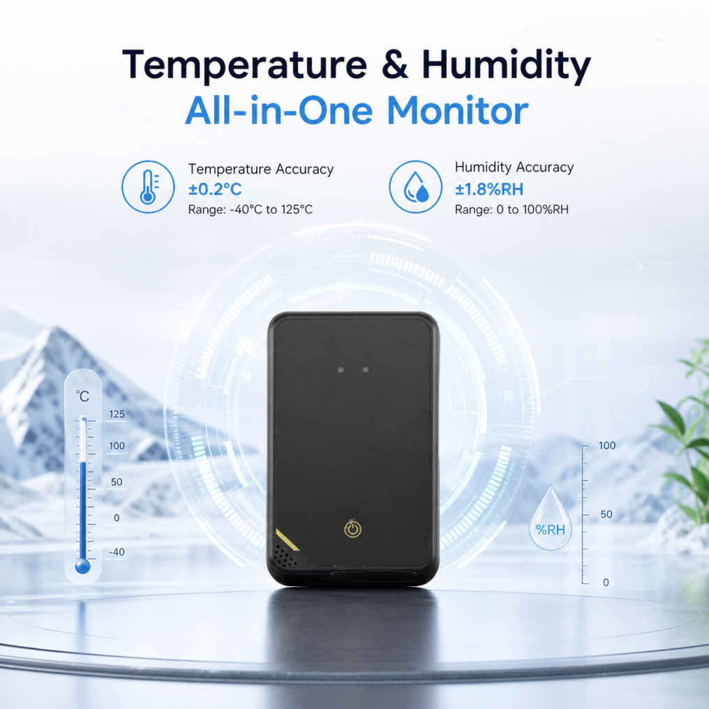 VA08-Temp 2G Wire-Free Temperature & Humidity Asset Tracker