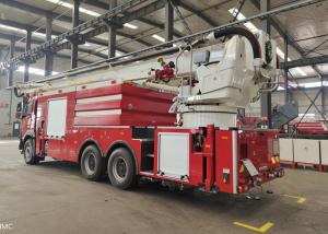 Wholesale 6 Seats 6×4 Driving Water Tower Fire Truck with 300L Fuel tank from china suppliers