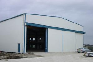 Wholesale Flexible Metal Agricultural Buildings , C / Z Shape Steel Channel Goat Farm Shed from china suppliers