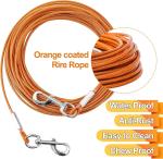 20/30/50/100ft Heavy Duty Dog Lead Long Range For Yard And Camping