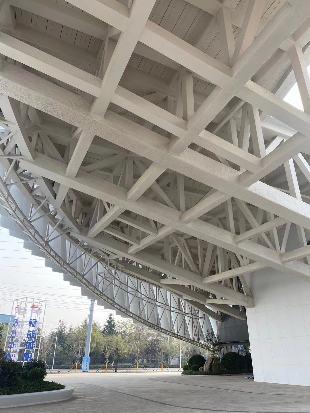 Elegant Appearance Architectural Structural Steel Fabrication And Construction Solution