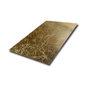 Wholesale Custom 201 304 316 Etched Stainless Steel Sheet Corrosion Resistance from china suppliers