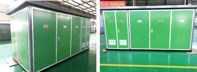 50 KVA Pad Mounted Transformer Prefabricated Substation ZGS-11 Low Loss