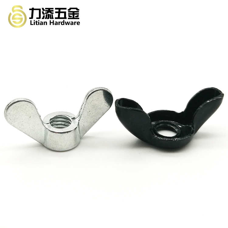 Mild Steel Metal Wing Nut Butterfly Nuts Polished M5 DIN 315 ANSI Approved