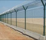 Rot Proof Airport Perimeter Fencing Galvanized 2.4m Height High Safety