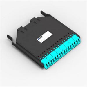 Wholesale 19 Inch Width MPO Patch Panel 12 24 Cores , Lightweight Fiber Optic Equipment from china suppliers