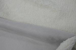 Wholesale 755gsm FUR:FUR: SHERPA PU: SOLID SUEDE Bonded Fabric from china suppliers