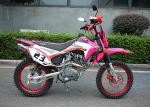 Pink Color Lady Trail Bike Motorcycle 106KG Net Weight Electric / Kick Start