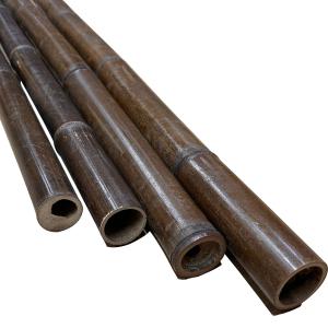 Wholesale 150cm Raw Bamboo Poles Painting Green Red Black Decorative Bamboo Garden Stakes from china suppliers