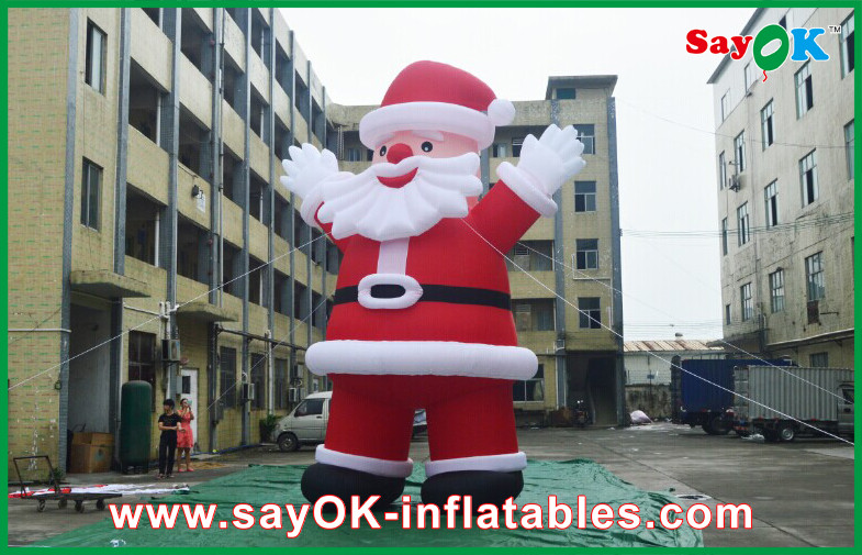 Outdoor Giant Inflatable Holiday Decorations Inflatables Santa Claus For Chrismas
