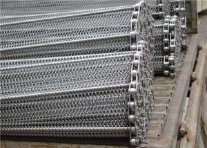 Wholesale Stainless Steel Mesh Conveyor Belt , Horseshoe Wire Mesh Heat Resistance from china suppliers