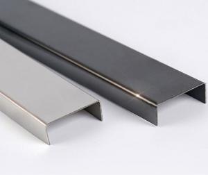 Wholesale 304 Stainless Steel U Channels Cold Rolled U Shape Stainless Steel Channel 6m from china suppliers