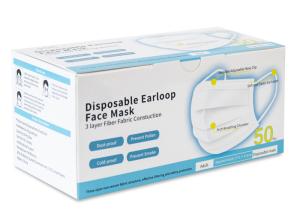 Wholesale Hospital Disposable Medical PPE 17 X 9 Cm Size Disposable Earloop Face Mask from china suppliers