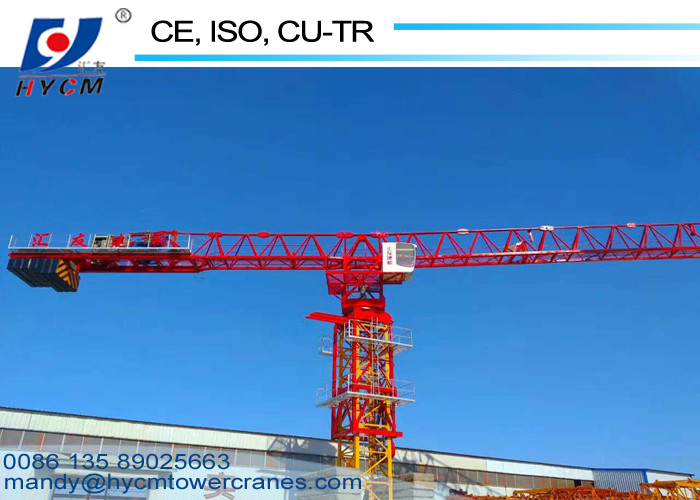 60m Freestanding Height QTP315(7030) Flattop Tower Crane with 70m Jib and 18ton Max. Load