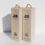 Single Bottle Craft Wine Bottle Box Wooden Red Wine Box