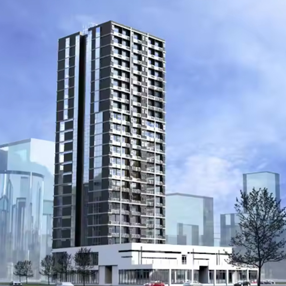 Large Multi Storey Steel Building Custom Industrial Structural Fabrication