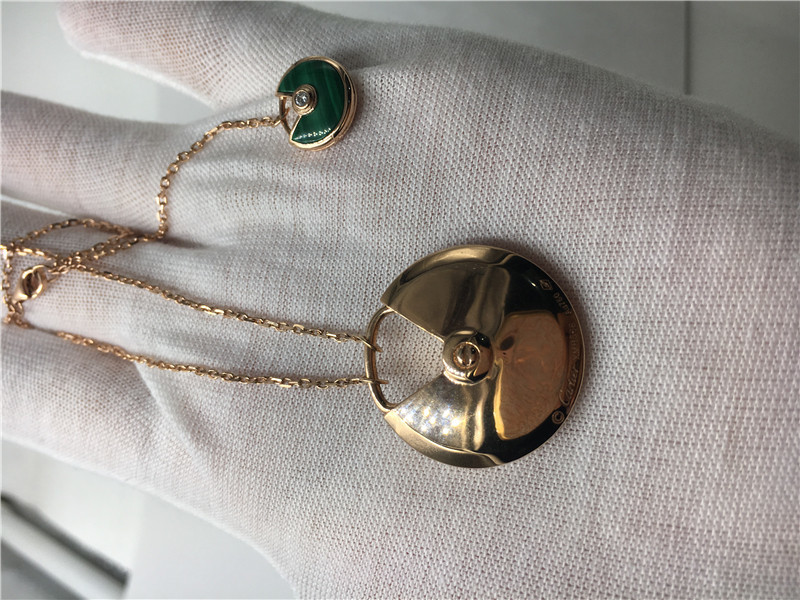 Malachite High End Custom Jewelry Amulette De Necklace For Women