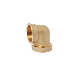 Wholesale 1/2&quot; 50mm Brass Female Elbow Brass Fitting Plumbing from china suppliers