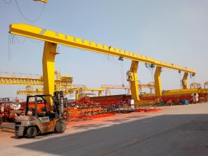 Wholesale China top design MDG model l type single girder gantry crane from china suppliers