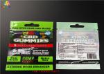 CBD GUMMIES Plastic Blister Packa Bags Laminated Aluminum Sachet With Window