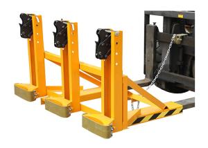 Wholesale DG1500C Forklift Mounted Drum Grabber Load Capacity 500kg X3 from china suppliers