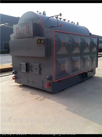 DZH Pellet Coal Burning Boiler , Electric Coal Fired Residential Boiler Low