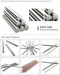 Polished Tungsten Carbide Rod With ±0.005mm Tolerance And ≥800MPa Bending