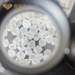0.8-1.0 Carat Small Size HPHT Uncut White Rough Diamond For Jewelry