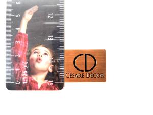 Wholesale Custom Size Copper Brushed Brand Label Tags Metal Plaque Adhesive Plate Engraved from china suppliers