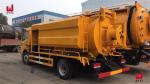 Multifunctional Cleaning 11t Sewer Suction Truck Sewage 4x2