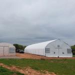 Single Span Tunnel Auto Light Dep Greenhouse Blackout For Plants Cultivation