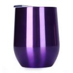 12oz White Stainless Steel Coffee Mug Double Wall Design For Long Time