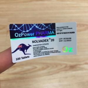 Wholesale Matte Lamination 50ml Sarms Oral vial Vial Labels from china suppliers