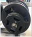 Wholesale Black Rubber Weight Plates , 2.5kg - 20kg Weight Lifting Plates For Barbell Training from china suppliers