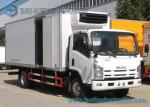 139 kw / 190 hp ISUZU 700p refrigerated delivery truck Load 10 T fridge truck