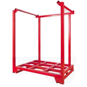 Wholesale Forklift Guide 1000KGS Red Dip Zinc Stackable Steel Racks from china suppliers