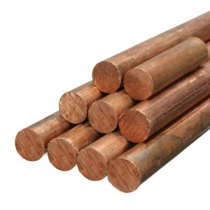 Wholesale 99.9% Pure JIS Red Copper Round Bar C18150 T1 T2 C11600 Alloy Brass Bronze Bar For Industrial Material from china suppliers