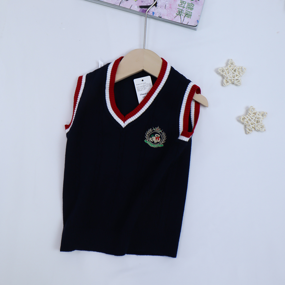 Kids Winter Custom Baby Jumper Autumn Winter Waistcoat Pullover Knitting Boy Sweater Vest