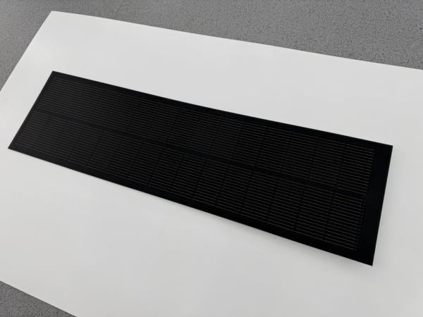 High Transmission Rate 120W Transparent Solar Panel for BIPV Green House Optimum