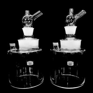 Wholesale Customized Tailor Made Quartz Bell Jar , 0.1mm Tolerance Glass Vacuum Bell Jar from china suppliers