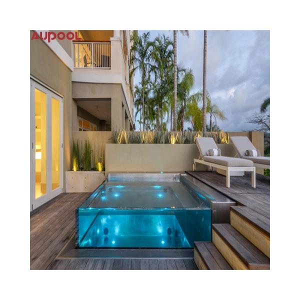 Upgrade Your Outdoor Space with AUPOOL High Fashion Clear Thick Acrylic Swimming