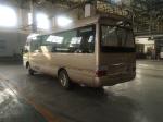 Blue 2x1 Seat Arrangement Coaster Minibus / Diesel Minibus Long Distance